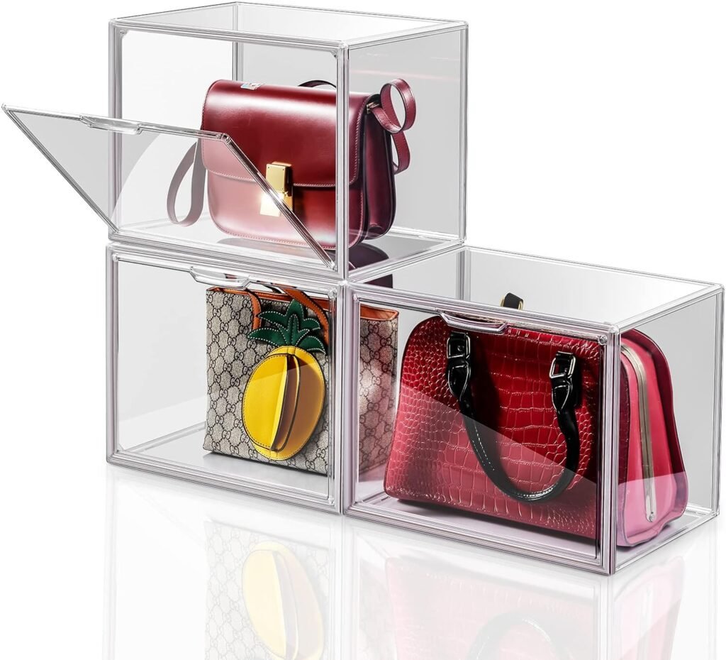 acrylic display case for handbag and purse