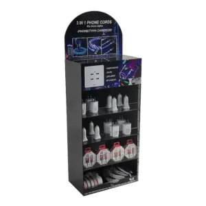 acrylic rgb light smartphone accessories display cell