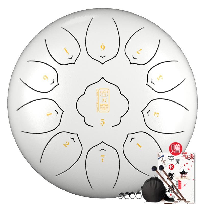 12 inch 11 note steel tongue drum