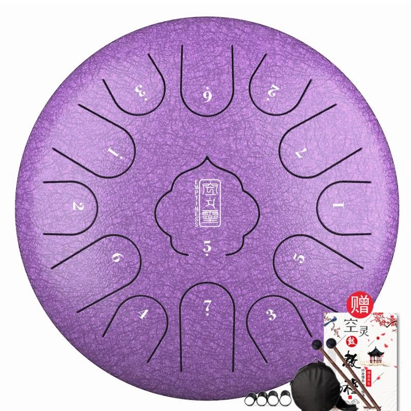 12 inch 13 note steel tongue drum