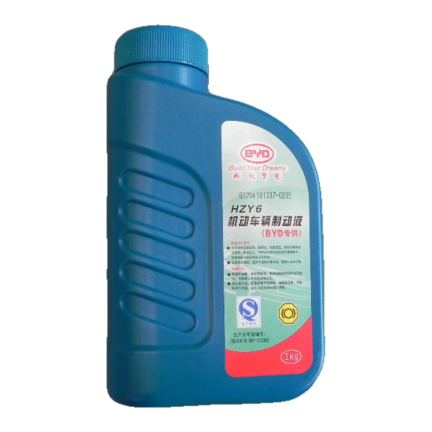 BYD ATTO 3 / Yuan PLUS Hzy6 Brake Fluid, 1 L 制动液_HZY6_1L/桶