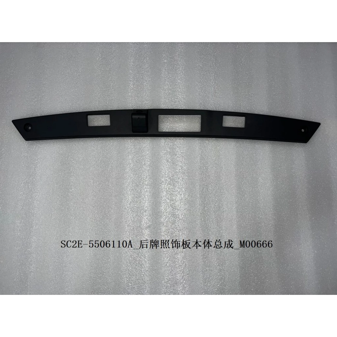 BYD ATTO 3 / Yuan PLUS Rear License Plate Trim Assembly SC2E-5506110A
