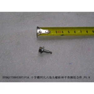 BYD ATTO 3 Cross Recess Hex Head Bolt and Flat Washer Combo P0.8 BYDQ175B0520T1F3A