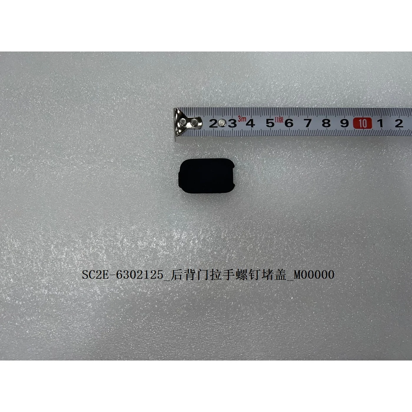 Rear Door Handle Screw Plug Cover and Handle Box Assembly - Image 2