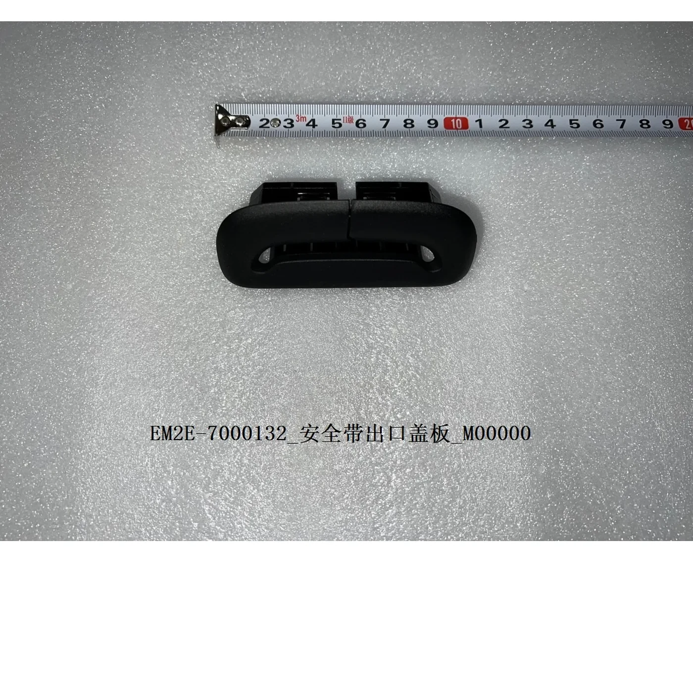 Unlocking Strap and Seat Belt Outlet Cover