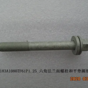 BYD Dolphin Hexagonal Flange Bolt And Flat Washer Assembly BYDQ183A1080TF61P1.25