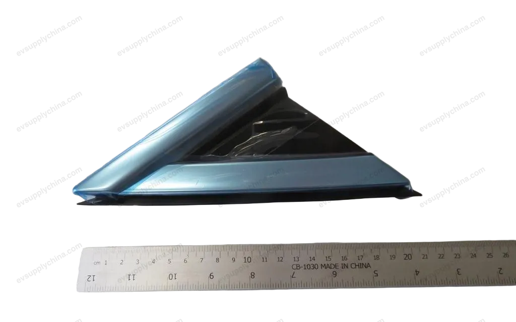 Right fender corner trim assembly - silver matte anodized for BYD TANG