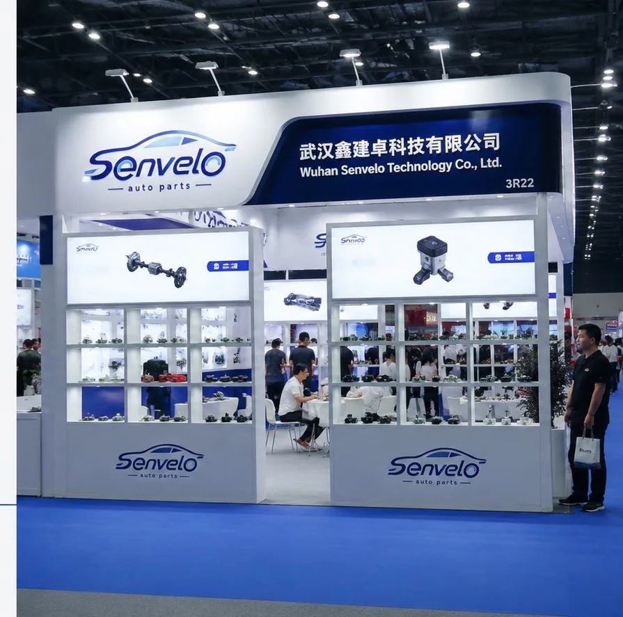 Senvelo Auto Parts exhibition booth