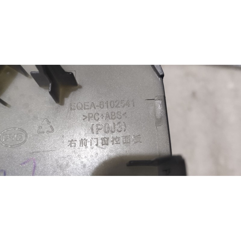 Right Front Door Window Control - Light Jing Grey BYD 15793316-00