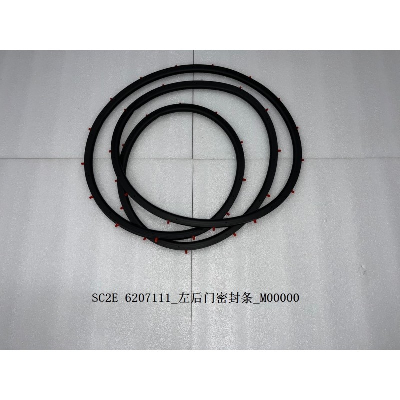 BYD ATTO 3 / Yuan PLUS Left Rear Door Seal Strip SC2E-6207111 | BYD ATTO 3 / Yuan PLUS | 13167870-00