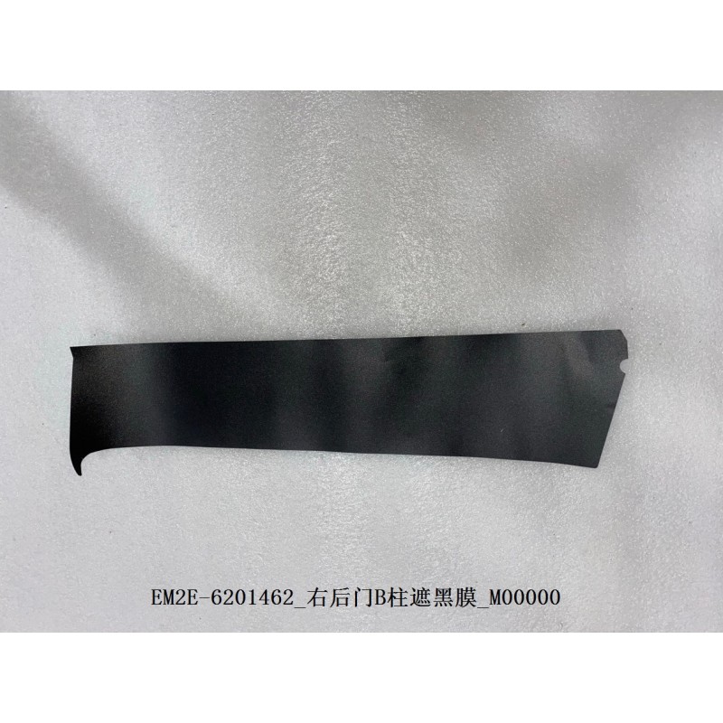 Right Rear Door B-Pillar Black Film | BYD 13421641-00 | Product view