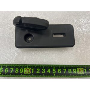 2nd Row Left Seat Release Strap Cover - HCQ Gray