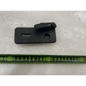 2nd Row Right Seat Release Strap Cover - HCQ Gray