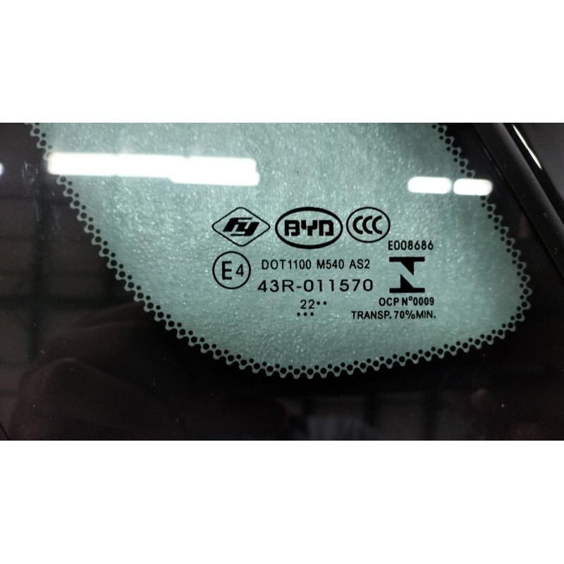 BYD SEAL Left Rear Side Glass Assembly EKEA-5406010A | BYD SEAL / SEAL EV | 13434526-00